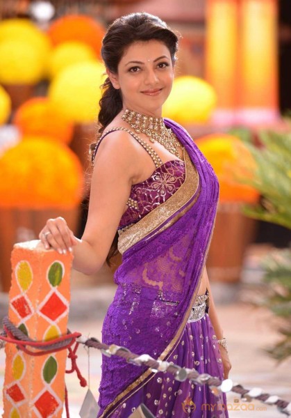  Kajal Agarwal Half Saree Photos 