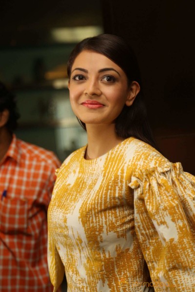 Kajal Aggarwal Pics @ Brahmotsavam Collections Launch