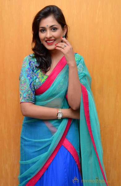  Madhu Shalini In Half Saree Photos 