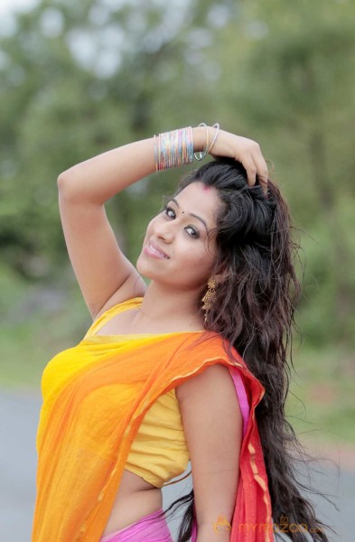  Manali Rathod Saree Stills 