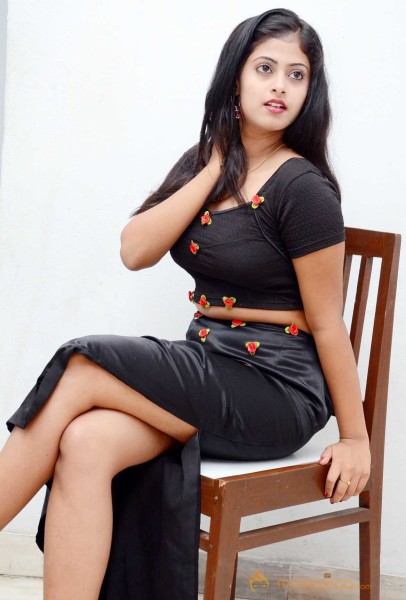  Megha Shree Beautiful In Black Dress 