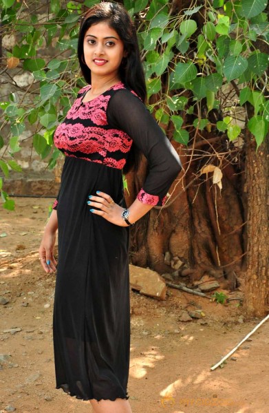  Megha Shree Beautiful In Black Dress 