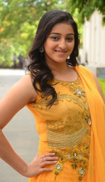 Mouryani Latest Hot Yellow Dress Pics