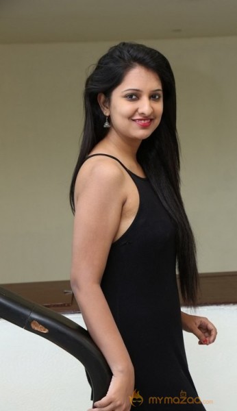 Nikita Bisht Black Dress Hot Glam Pics