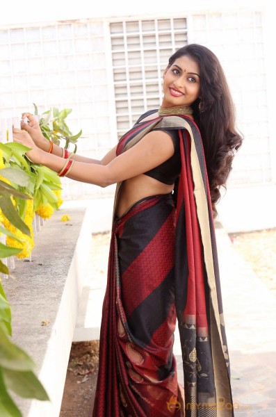  Nitya Naresh Saree Stills 