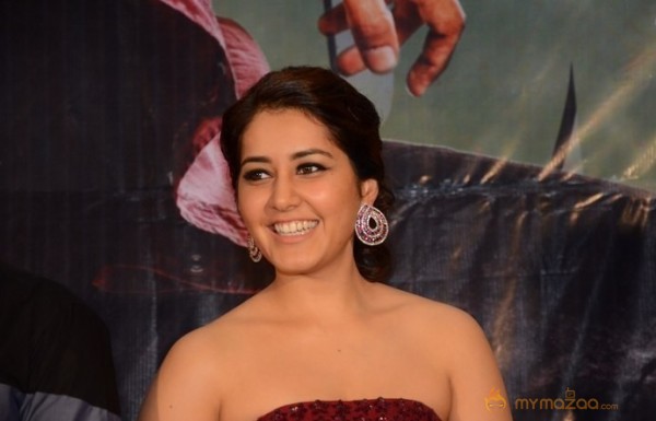 Raashi Khanna Hot Maroon Dress Glam Pics