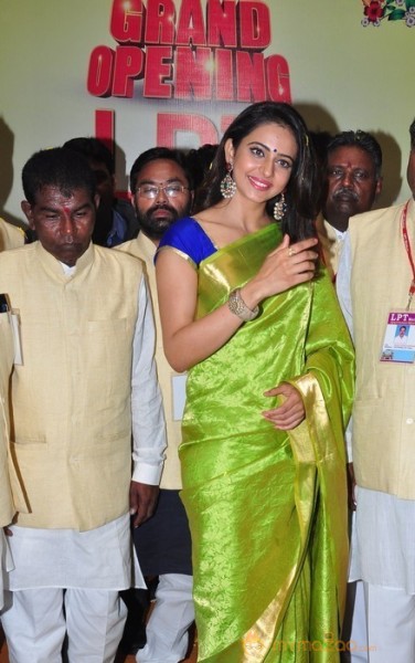 Rakul Preet Singh Inaugurates LPT Market Stills