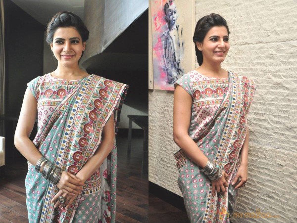 Samantha Latest Pics in Saree