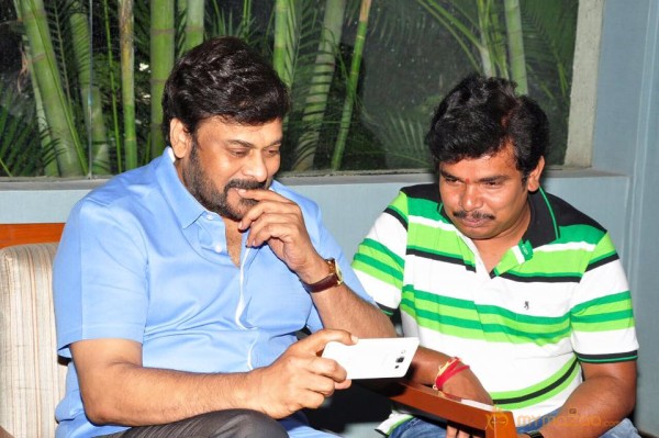 Sampoornesh Babu met Chiranjeevi latest photos