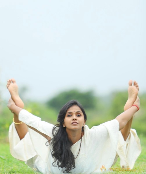 Smitha International Yoga Day Photo Shoot Stills