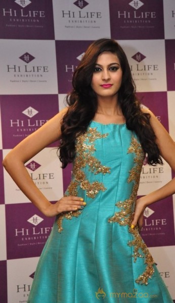 Swetha Jadhav Telugu actress @ Citi Hi Life Exhibition