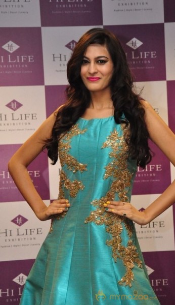 Swetha Jadhav Telugu actress @ Citi Hi Life Exhibition