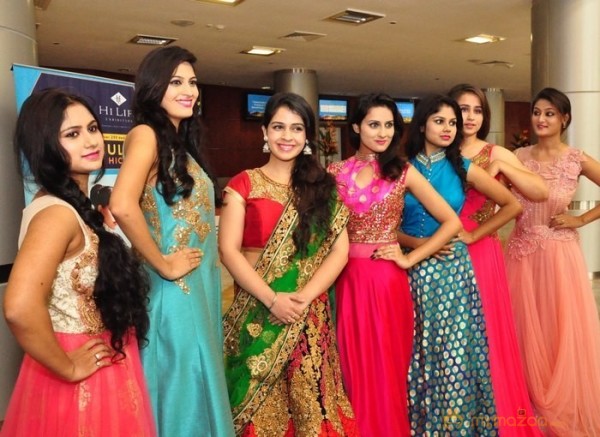 Telugu Hot Models at Citi Hi Life Exhibition