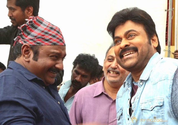 #KhaidiNo150 Last Day Shooting Stills