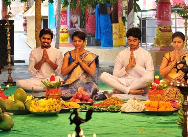 Rojulu Marayi Working Stills