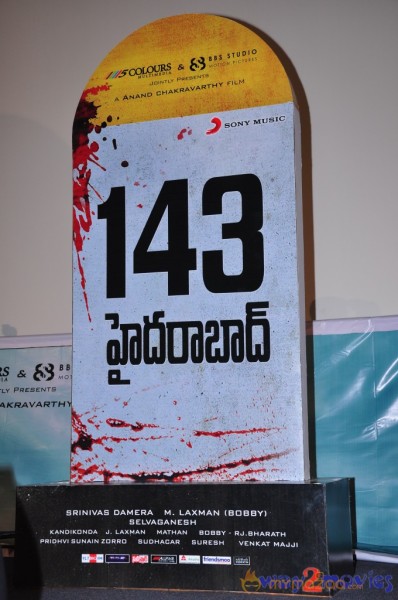 143 Hyderabad Movie Audio Launch 