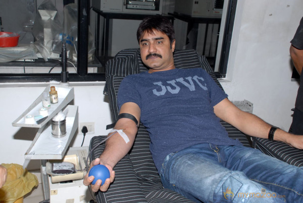 Actors Blood Donation stills