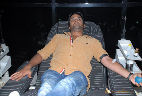 Actors Blood Donation stills