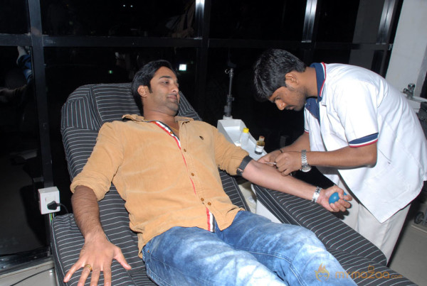 Actors Blood Donation stills