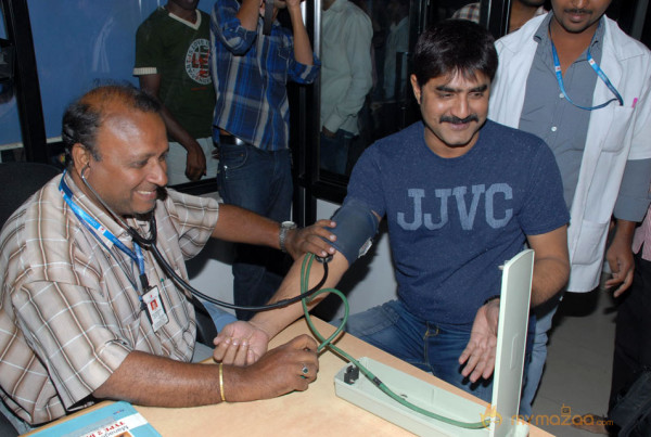 Actors Blood Donation stills