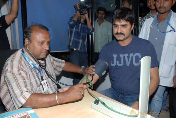 Actors Blood Donation stills