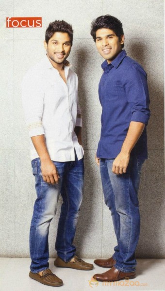 Allu Arjun & Allu Sirish WOW Magazine Stills 