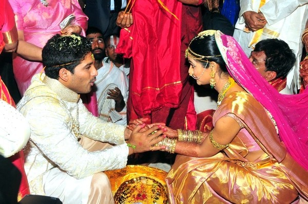 Allu Arjun, Sneha Reddy Wedding Photos