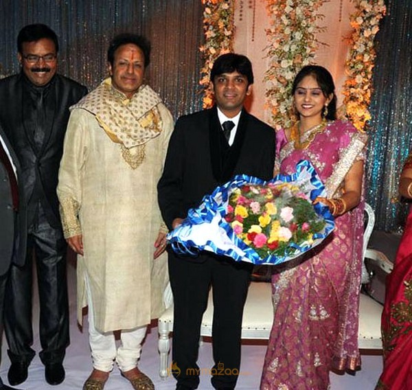 Ambica Krishna Son Marriage Reception