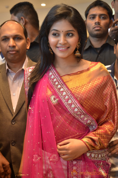 Anjali Launch Womans World Showroom 