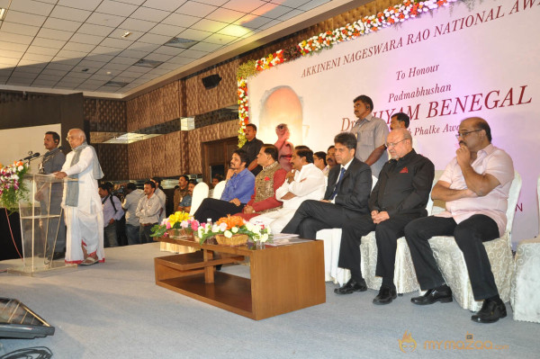 ANR Award Presented To Shyam Benegal 