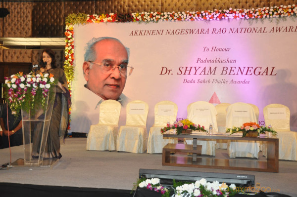 ANR Award Presented To Shyam Benegal 