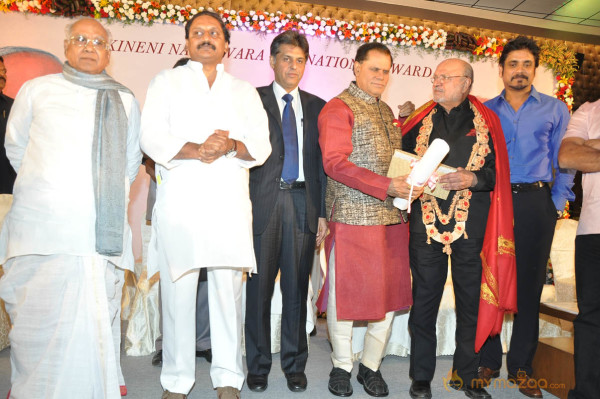 ANR Award Presented To Shyam Benegal 