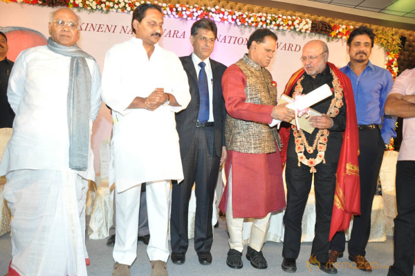 ANR Award Presented To Shyam Benegal 