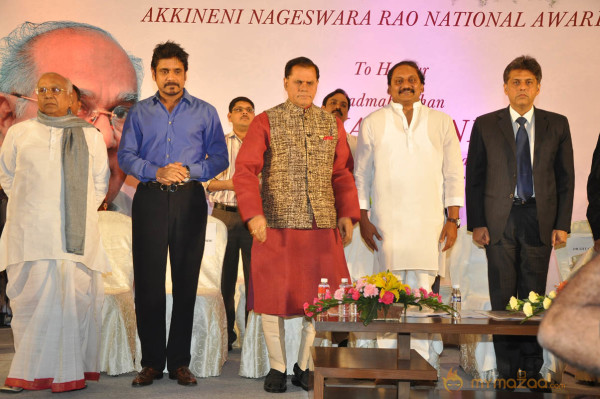 ANR Award Presented To Shyam Benegal 