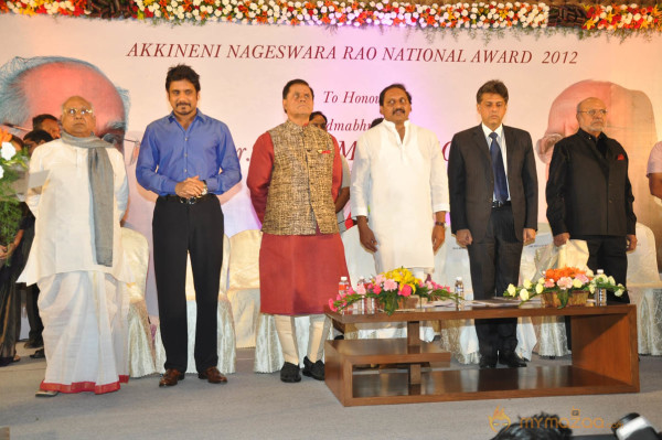 ANR Award Presented To Shyam Benegal 