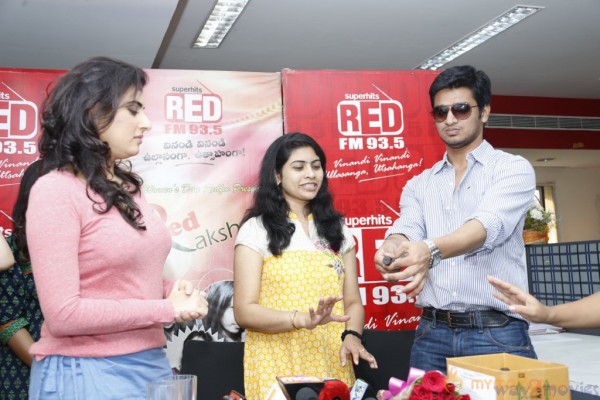 Archana & Nikhil At Red FM Rakshasi Event 