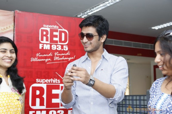 Archana & Nikhil At Red FM Rakshasi Event 