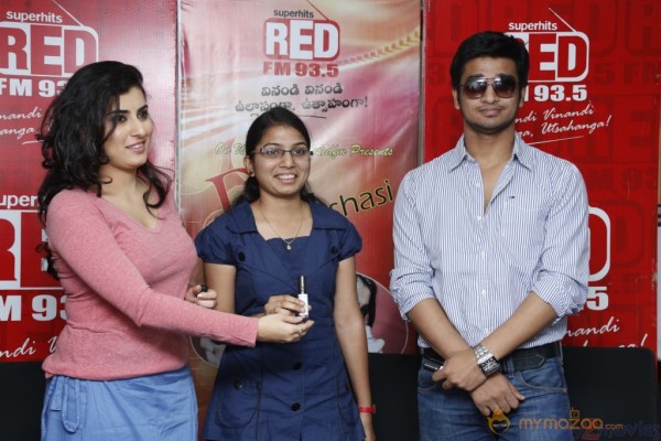 Archana & Nikhil At Red FM Rakshasi Event 