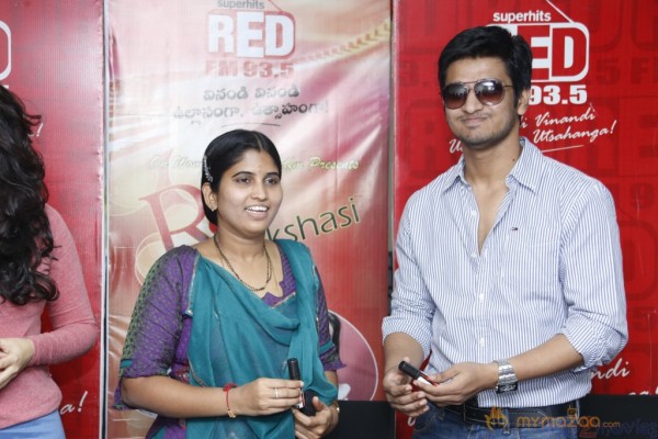 Archana & Nikhil At Red FM Rakshasi Event 