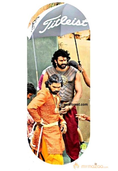 Bahubali Movie on Location Stills