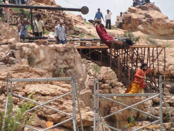 Bahubali Movie on Location Stills