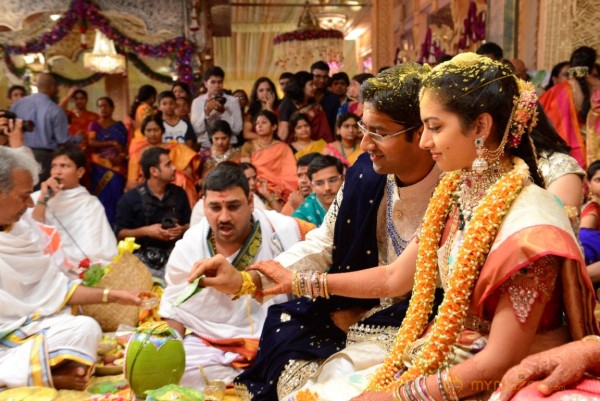 Bala Krishna Daughter Tejeswini Wedding Photos 2