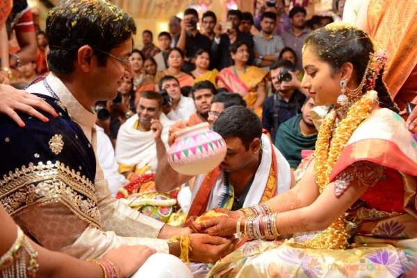 Bala Krishna Daughter Tejeswini Wedding Photos 2