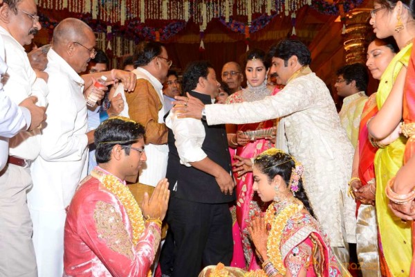 BalaKrishna Daughter Tejeswini Marriage Photos