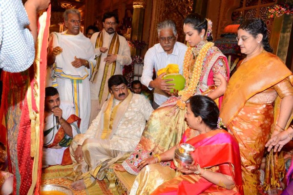 BalaKrishna Daughter Tejeswini Marriage Photos