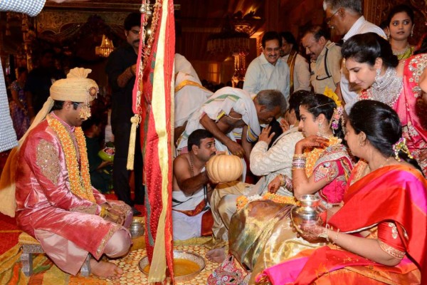 BalaKrishna Daughter Tejeswini Marriage Photos