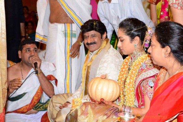 BalaKrishna Daughter Tejeswini Marriage Photos