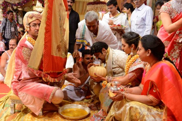 BalaKrishna Daughter Tejeswini Marriage Photos