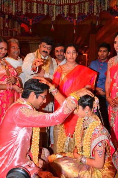 BalaKrishna Daughter Tejeswini Marriage Photos