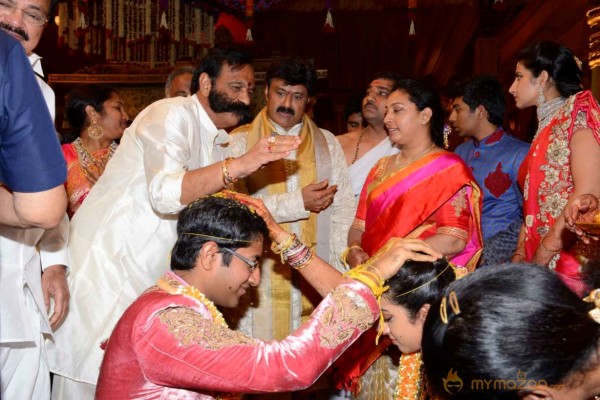 BalaKrishna Daughter Tejeswini Marriage Photos